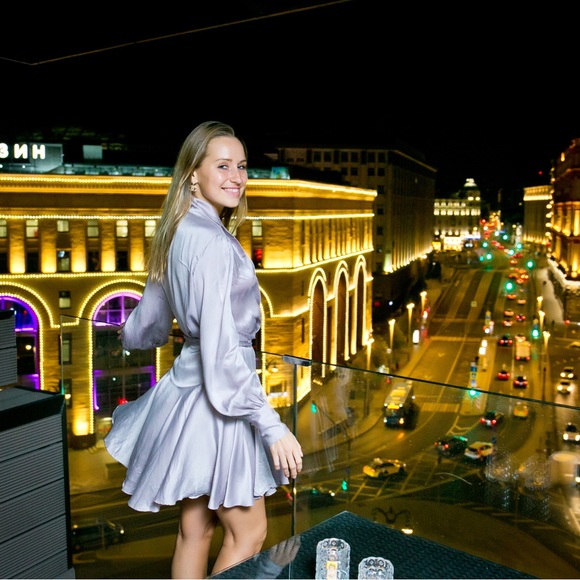 Zimmerman lilac color  silk dress - Picture 5 of 14